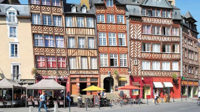 Splendide Appartement Rennes Centre + Parking Eksteriør bilde